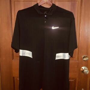 Nike Dri Fit Vapor Reflective Polo Shirt Men’s XXL Golf , Black & Gray Like New